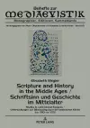 Scripture and History in the Middle Ages / Schriftsinn und Geschichte im Mittelalter cover