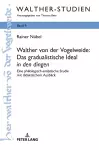 Walther von der Vogelweide cover