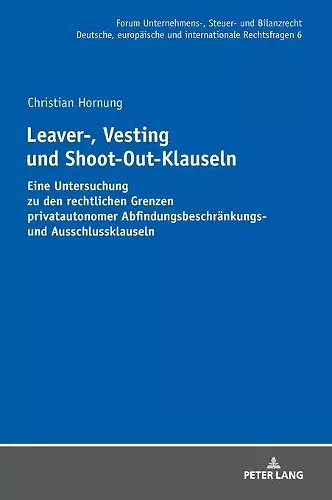 Leaver-, Vesting- und Shoot-Out-Klauseln cover