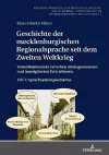 Geschichte Der Mecklenburgischen Regionalsprache Seit Dem Zweiten Weltkrieg cover