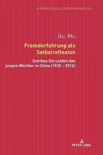 Fremderfahrung als Selbstreflexion cover