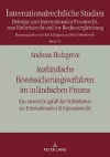 Auslaendische Beweissicherungsverfahren im inlaendischen Prozess cover