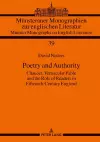 Poetry and Authority cover