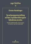 Verrechnungspreisermittlung auf Basis kapitalmarktbezogener Kalkulationszinssaetze cover