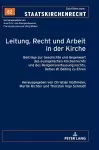 Leitung, Recht und Arbeit in der Kirche cover