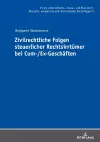 Zivilrechtliche Folgen steuerlicher Rechtsirrtuemer bei Cum-/Ex-Geschaeften cover