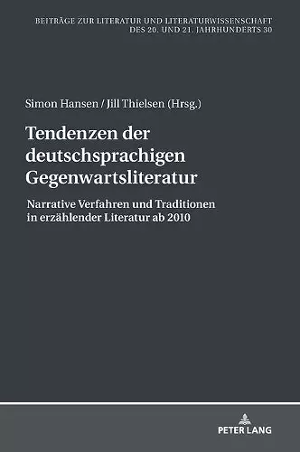Tendenzen der deutschsprachigen Gegenwartsliteratur cover