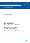 Die Qualifikation der Aufsichtsratsmitglieder cover