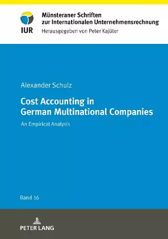 Cost Accounting in German Multinational Companies cover