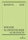 Wiener Slawistischer Almanach Band 81/2018 cover