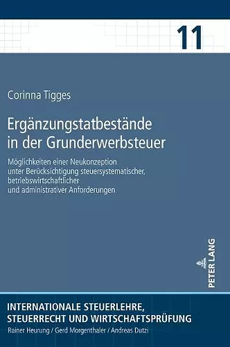 Ergaenzungstatbestaende in der Grunderwerbsteuer cover