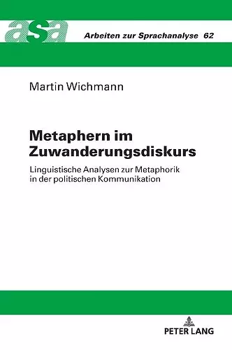 Metaphern im Zuwanderungsdiskurs cover