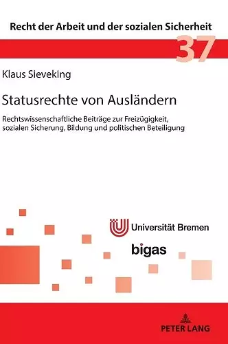 Statusrechte von Auslaendern cover