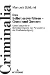 Das Selbstleseverfahren - Grund und Grenzen cover