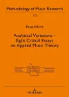 Analytical Variations – Eight Critical Essays on Applied Music Theory cover