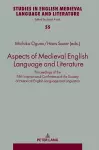 Aspects of Medieval English Language and Literature cover