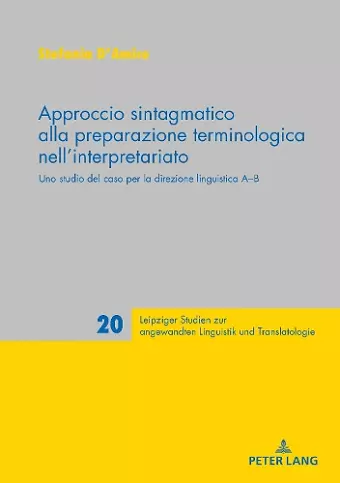 Approccio sintagmatico alla preparazione terminologica nell'interpretariato cover