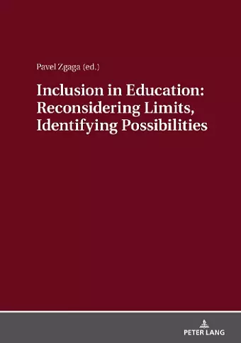 Inclusion in Education: Reconsidering Limits, Identifying Possibilities cover