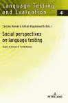 Social perspectives on language testing cover