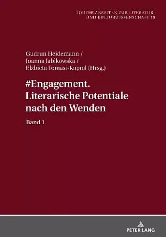 #Engagement. Literarische Potentiale nach den Wenden cover