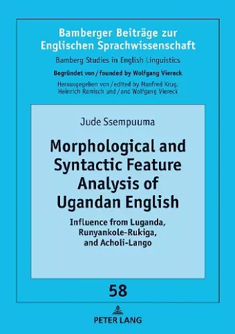 Morphological and Syntactic Feature Analysis of Ugandan English cover