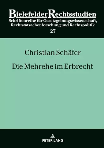 Die Mehrehe Im Erbrecht cover