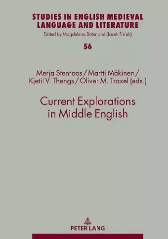 Current Explorations in Middle English cover