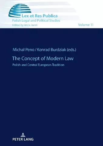 The Concept of Modern Law cover