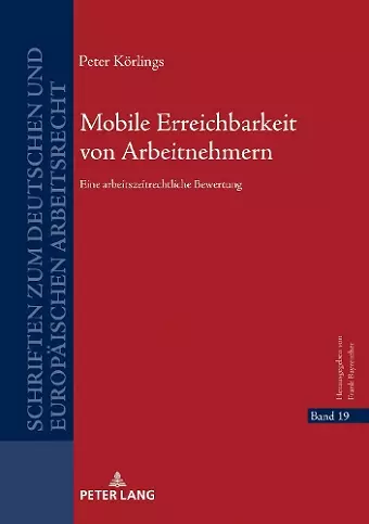 Mobile Erreichbarkeit von Arbeitnehmern cover