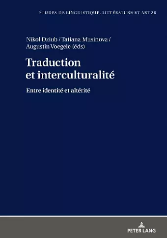 Traduction et interculturalité cover