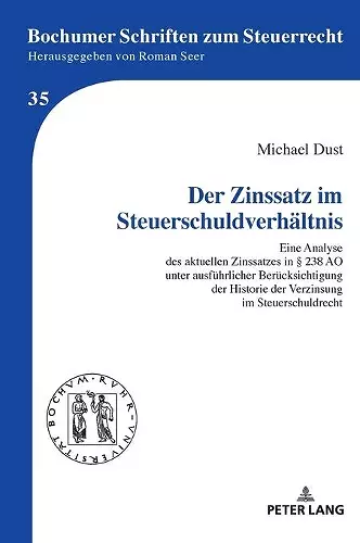 Der Zinssatz im Steuerschuldverhaeltnis cover