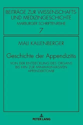 Geschichte der Appendizitis cover