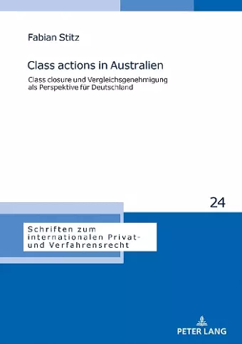 Class actions in Australien cover