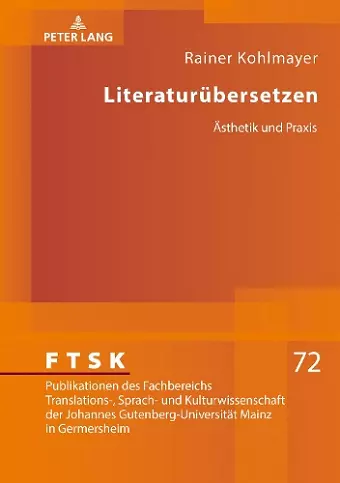 Literaturuebersetzen cover