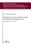Restrukturierungsvereinbarungen mit Distressed Hedge Funds cover