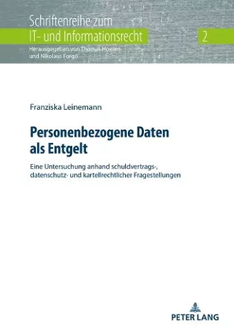 Personenbezogene Daten ALS Entgelt cover