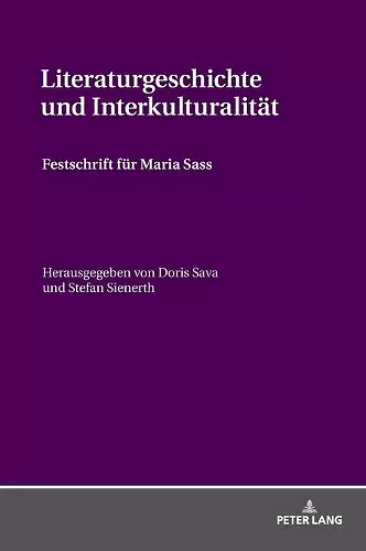 Literaturgeschichte und Interkulturalitaet cover