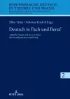 Deutsch in Fach und Beruf cover