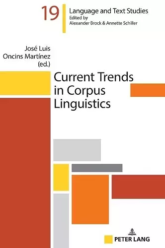 Current Trends in Corpus Linguistics cover