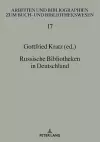 Russische Bibliotheken in Deutschland cover