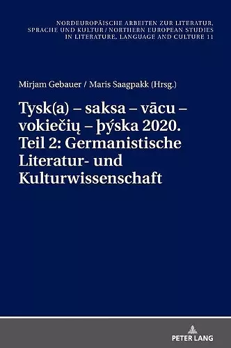 Tysk(a) - saksa - vācu - vokiečių - Þýska 2020. Teil 2 cover