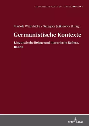 Germanistische Kontexte cover