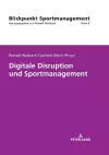 Digitale Disruption Und Sportmanagement cover