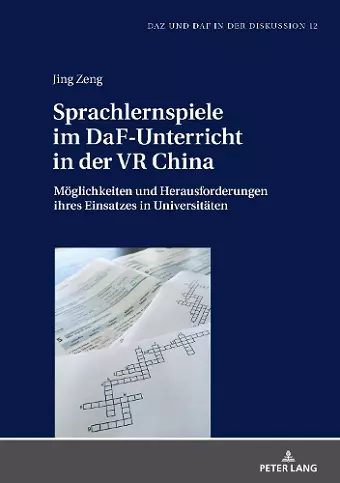 Sprachlernspiele Im Daf-Unterricht in Der VR China cover