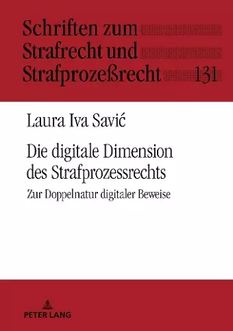 Die digitale Dimension des Strafprozessrechts cover