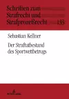 Der Straftatbestand Des Sportwettbetrugs cover