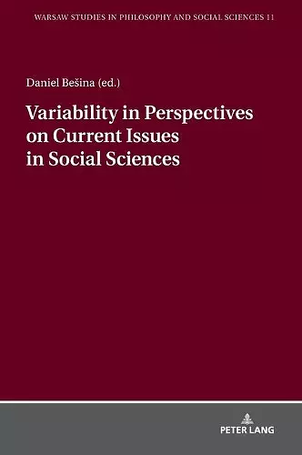 Variability in Perspectives on Current Issues in Social Sciences cover