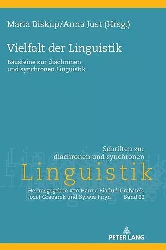 Vielfalt der Linguistik cover