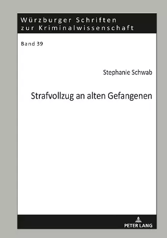 Strafvollzug an Alten Gefangenen cover