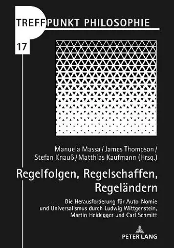 Regelfolgen, Regelschaffen, Regelaendern cover